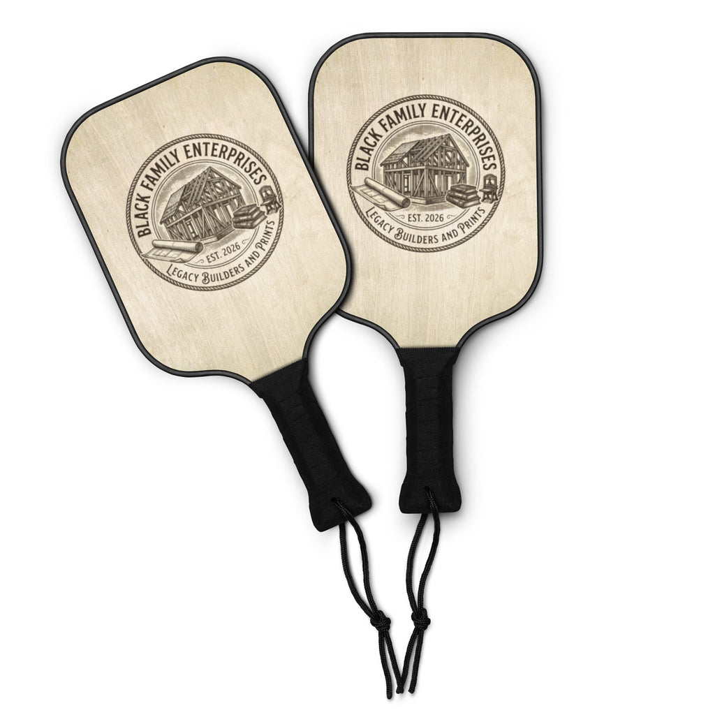 Pickleball paddle set - Legacy Builders and Prints
